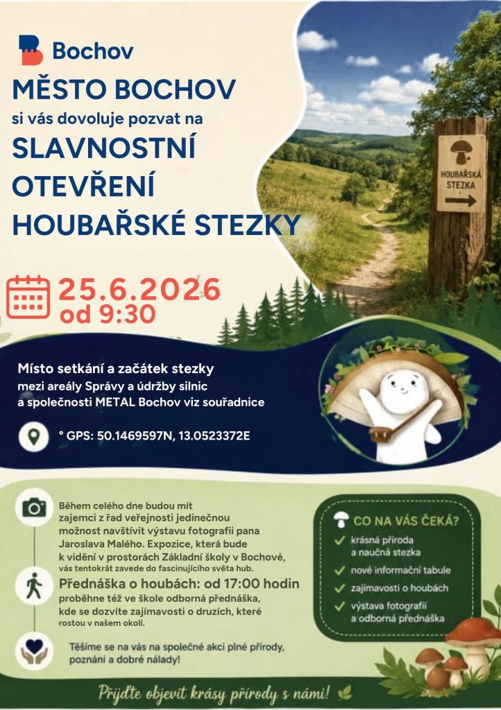 houbařská stezka