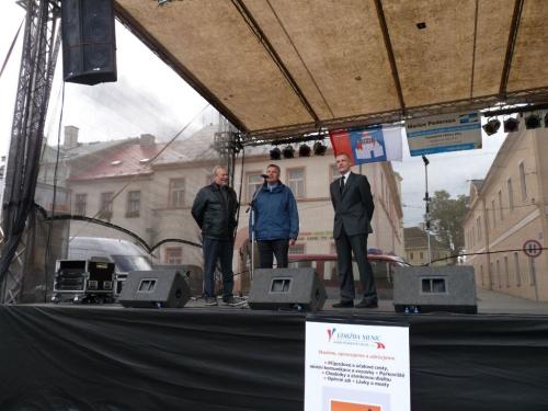 Zahájení jarmarku.