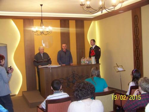 Zahájení v&nbsp;obřadní síni města