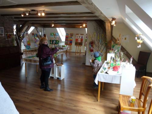 Návštěvníci výstavy